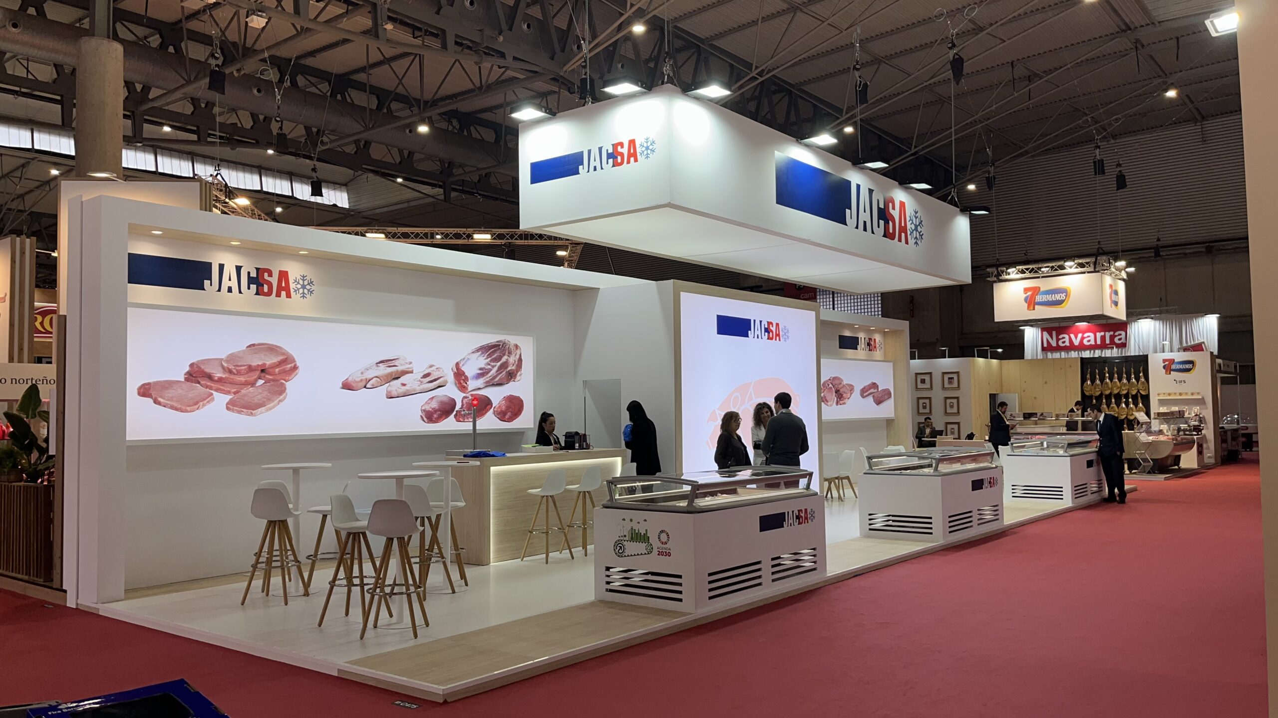 diseño de stand para Alimentaria en feria